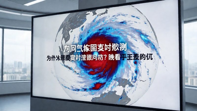 台风气象图实时监测 为什么需要实时监测台风?晚看半天差在哪